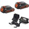 Black and Decker Genuine 18v Twin Li-ion Battery and Charger Pack 1.5ah Black and Decker Genuine 18v Twin Li-ion Battery and Charger Pack 1.5ah