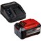 Einhell Genuine PXC 18v Cordless Slim Plus Li-ion Battery 5.2ah and Charger Einhell Genuine PXC 18v Cordless Slim Plus Li-ion Battery 5.2ah and Charger