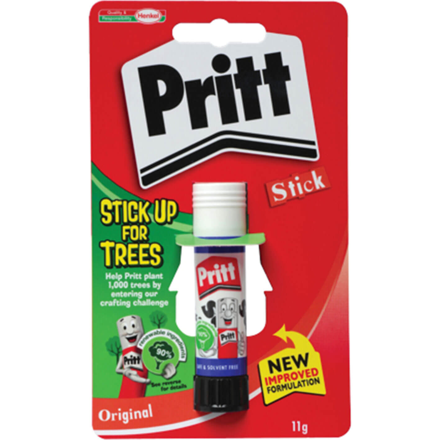 Pritt Stick Glue Solid Washable Non-toxic Medium 22g Ref 1564150